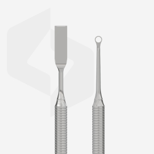 Manicure pusher EXPERT 51 TYPE 1 (straight flat and loop... 2