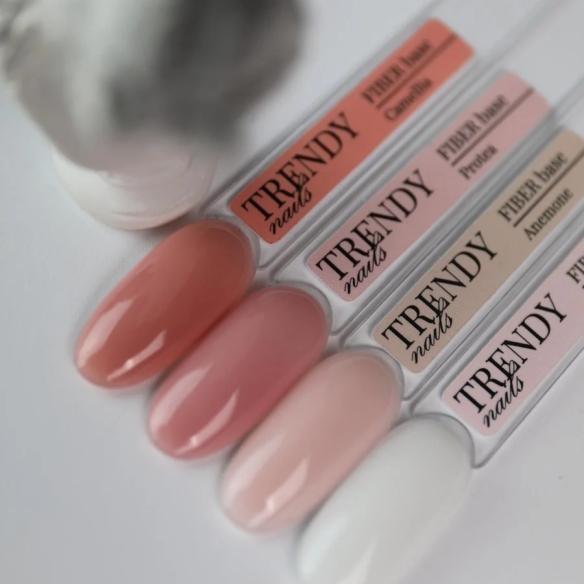 Trendy Nails Fiber Base Camellia, 30 ml