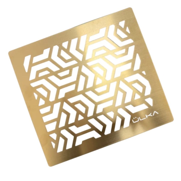 ÜLKA Gold Metal Grid for Premium Built-In