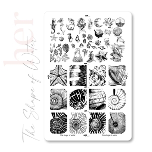Stamping Plate Shape Of water - HER