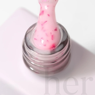 Her Rubber Base Coat Marble Flamingo, 12ml