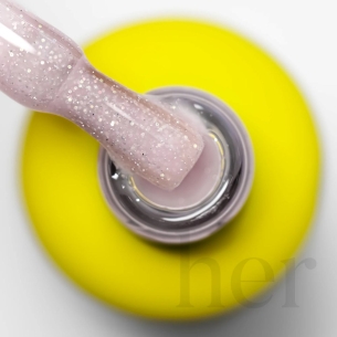 Her Rubber Base Coat Fairy Dust 7, 8ml