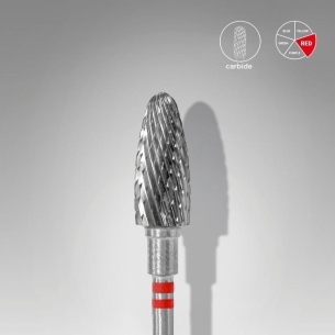 Staleks Carbide nail drill bit for left-handed users corn...