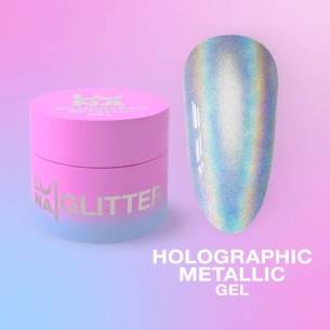 Luna Holographic Metallic Gel, 5ml