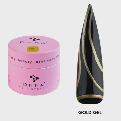 DNKA Gold Design Gel, 5g