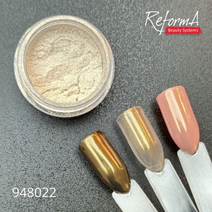 ReformA Nail Pigment White-Gold 2