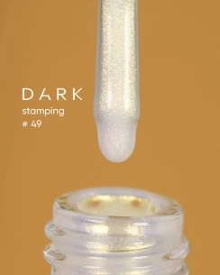 DARK Stamping polish №49 gold chameleon, 10ml