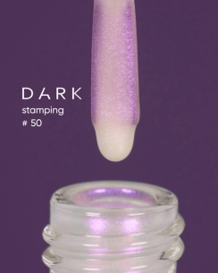 DARK Stamping polish №50 purple chameleon, 10ml