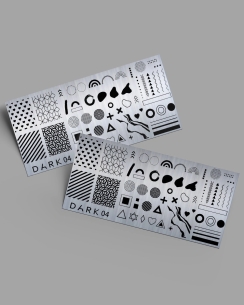 Plate for stamping DARK 04