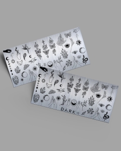 Plate for stamping DARK 10