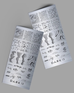 Plate for stamping DARK 13