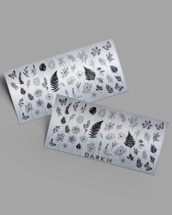 Plate for stamping DARK 14