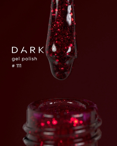 DARK gel polish 111, 6 ml