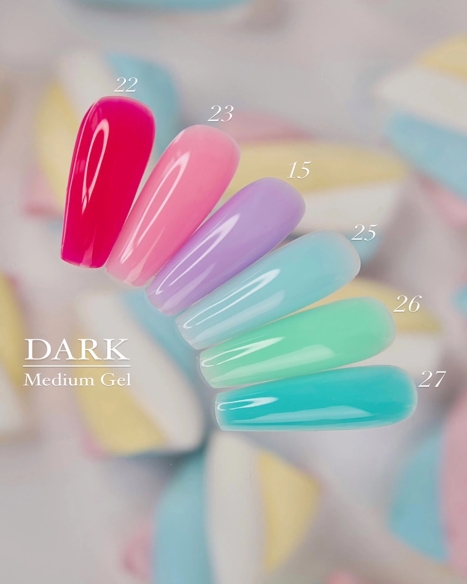 DARK Medium Gel №25, 15 ml