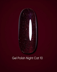 DARK gel polish Night Cat 10, 6 ml