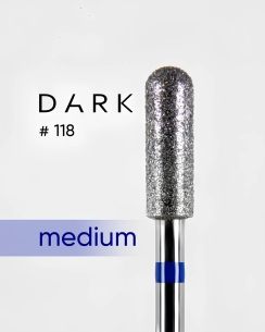 Diamond cutter Dark  №118 blue rounded drum 040