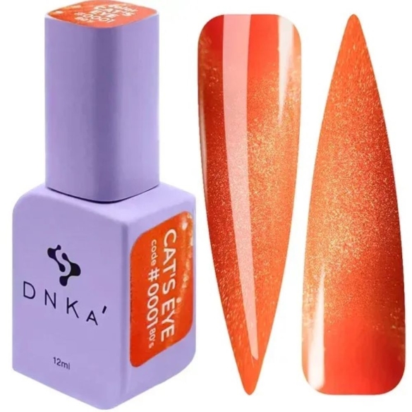 DNKA Gel Polish Cat Eye 0001 80s, 12ml