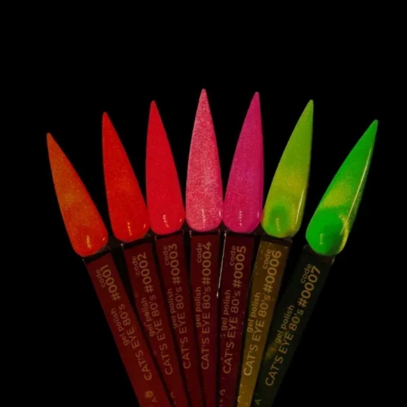 DNKA Gel Polish Cat Eye 0004 80s, 12ml