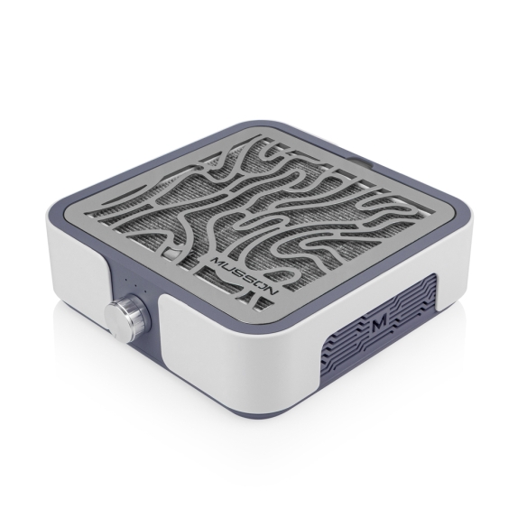 Dust Collector MUSSON X2 GRAPHITE with Carbon HEPA Filter 72W