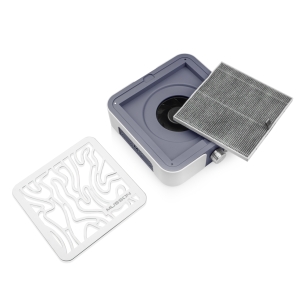 Dust Collector MUSSON X2 GRAPHITE with Carbon HEPA Filter... 2