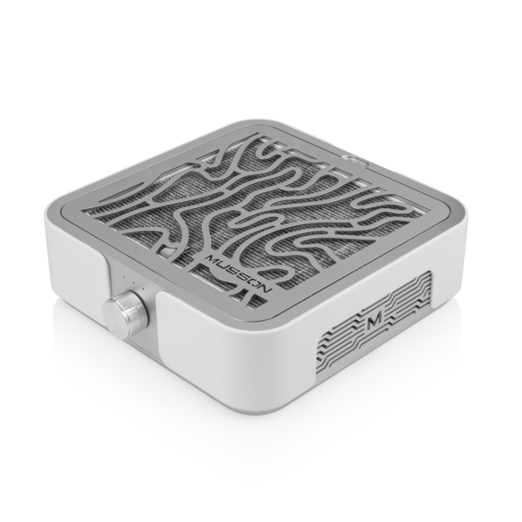 Dust Collector MUSSON X2 SILVER with carbon HEPA filter 72W