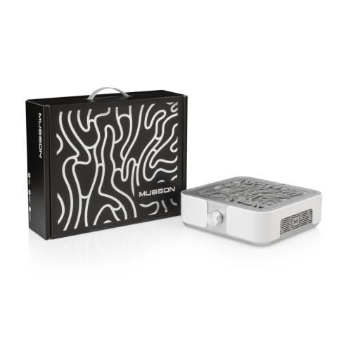 Dust Collector MUSSON X2 SILVER with carbon...