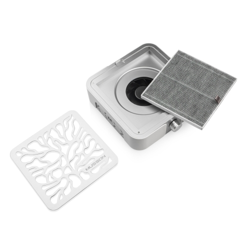 Dust Collector MUSSON X3 SILVER  with Carbon...