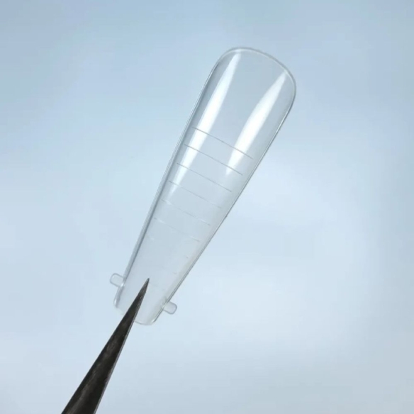 Lunamoon Dual Nail Forms Salon Ballerina, 120pcs