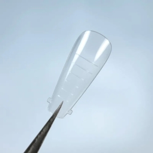 Lunamoon Dual Nail Forms Short Ballerina, 120pcs 2