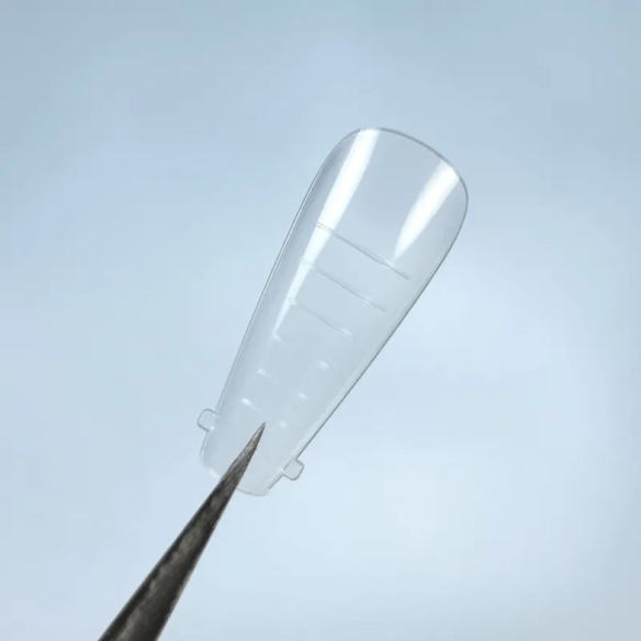 Lunamoon Dual Nail Forms Short Ballerina, 120pcs