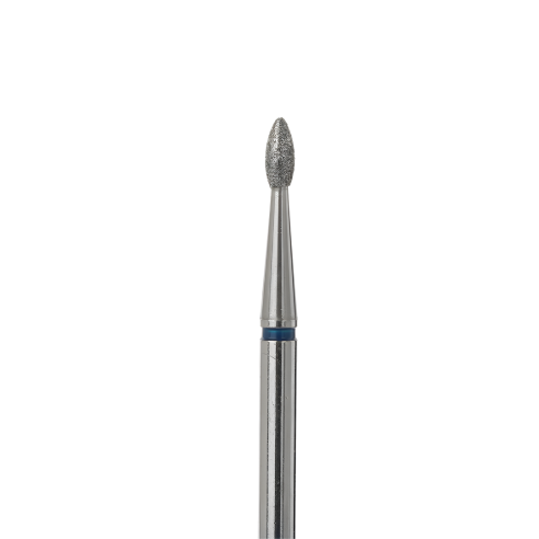 Cuticle Drill Bit, Diamond Drop Blue, 1.8mm