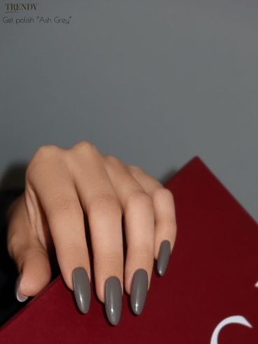 Trendy Nails Gel Polish Ash Grey, 8ml