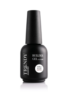 Trendy Nails Hard Builder Gel Milky Pearl, 15ml