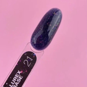 Lunamoon Cover Base Lurex 21, 12ml 2