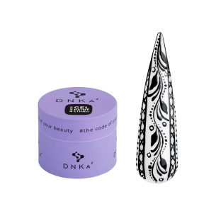 DNKa' Gel Paint Ethno Black, 5ml