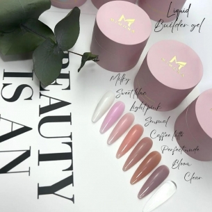 Mimona Liquid Buider Gel Coffee Latte, 15ml 2