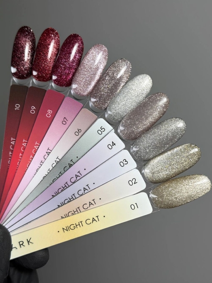 DARK gel polish Night Cat 01, 10 ml