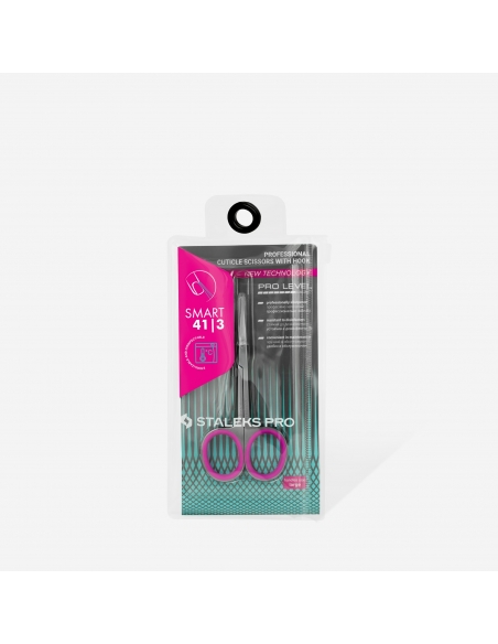 Cuticle Scissors with hook Staleks Pro Smart 41 Type 3 - 41/3