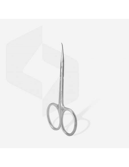 SX-21/2m Cuticle scissors with hook Staleks Pro Exclusive 21 Type 2 (Magnolia)