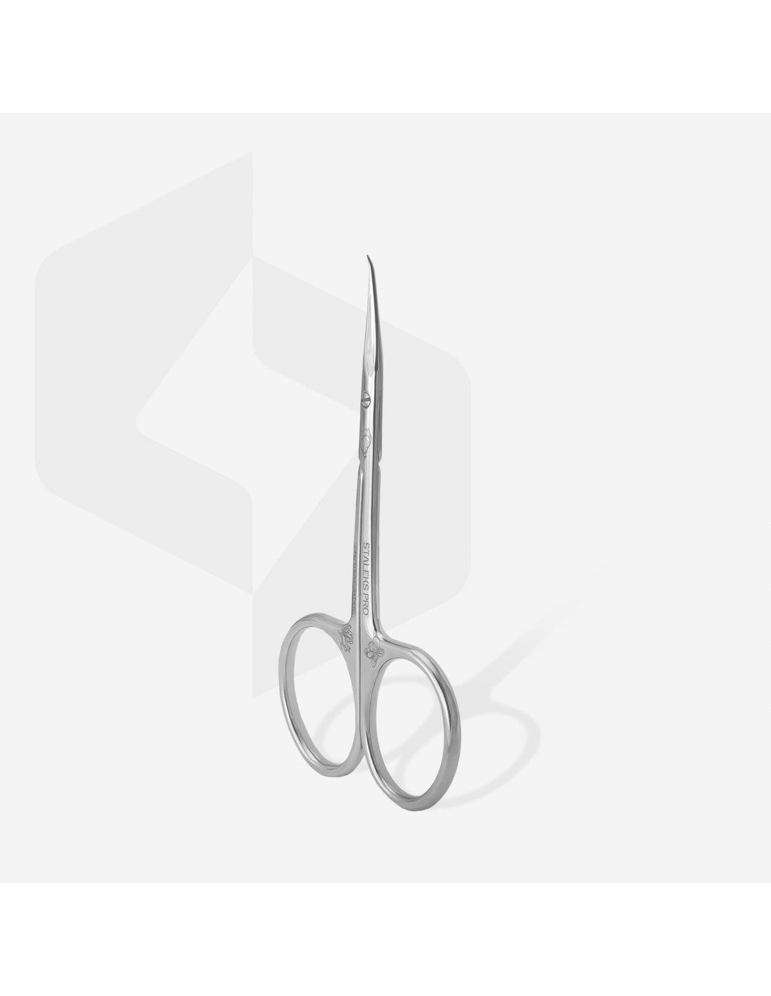 SX21/2m Cuticle scissors with hook Staleks Pro Exclusive 21 Type 2