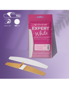 White disposable files for crescent nail file (soft base)...