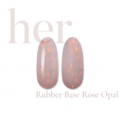 Rubber Base ROSE OPAL, 12ml - HER
