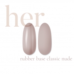 Rubber Base CLASSIC NUDE, 12ml - HER