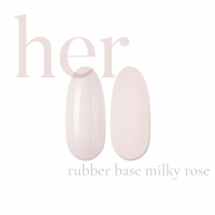 Rubber Base MILKY ROSE, 12ml - HER