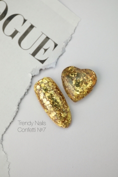 Confetti  Gel №7, Trendy Nails 2