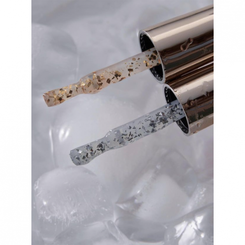 HEYLOVE (Hello) Silver Flakes Matte Top, 15 ml