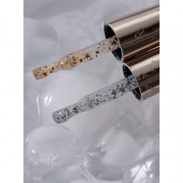 HEYLOVE (Hello) Silver Flakes Matte Top, 15 ml