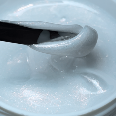 Attraction Builder Gel GLITTER WHITE, 50g - HER 2
