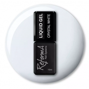 Liquid Builder Gel ReformA - Crystal White, 10ml