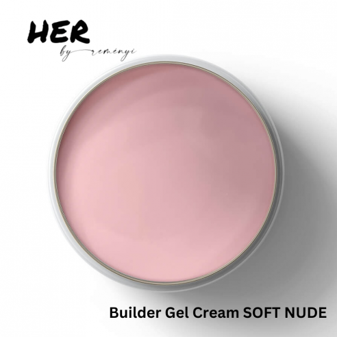 Builder Gel Cream SOFT NUDE, 15g - HER